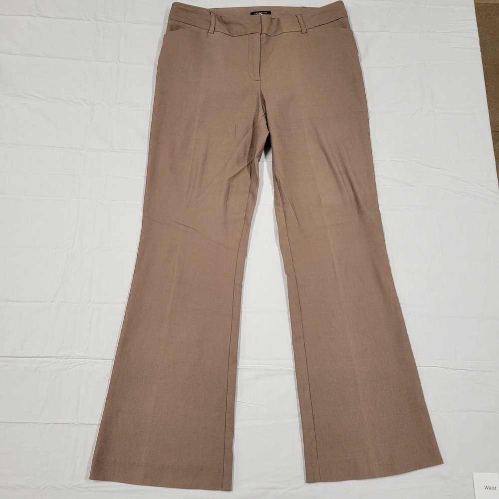 LAND' N SEA wide leg brown dress pants size 10‎